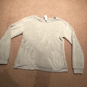 Tucker and Tate Fuzzy Long Sleeve Pajama Shirt